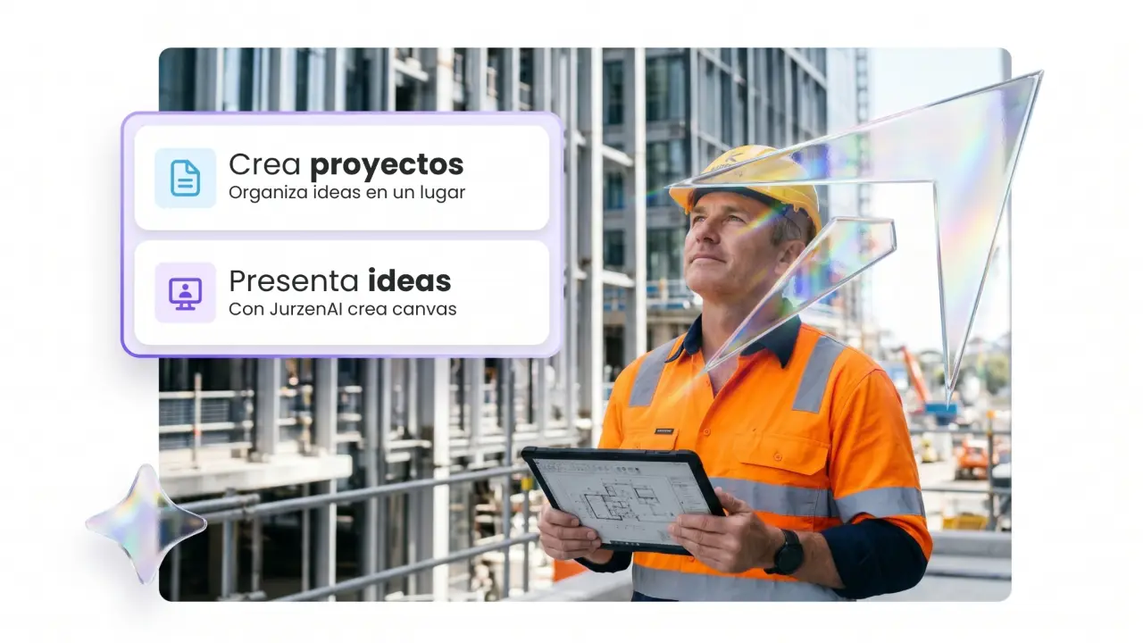 Crea proyectos y presenta ideas